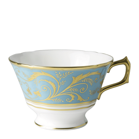 Regency Turquoise Fine Bone China Tableware Breakfast Cup