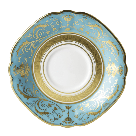 Regency Turquoise Fine Bone China Tableware Breakfast Saucer