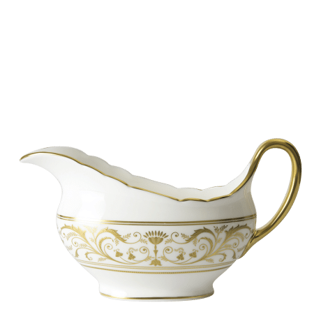 Regency White Fine Bone China Tableware Sauce Boat