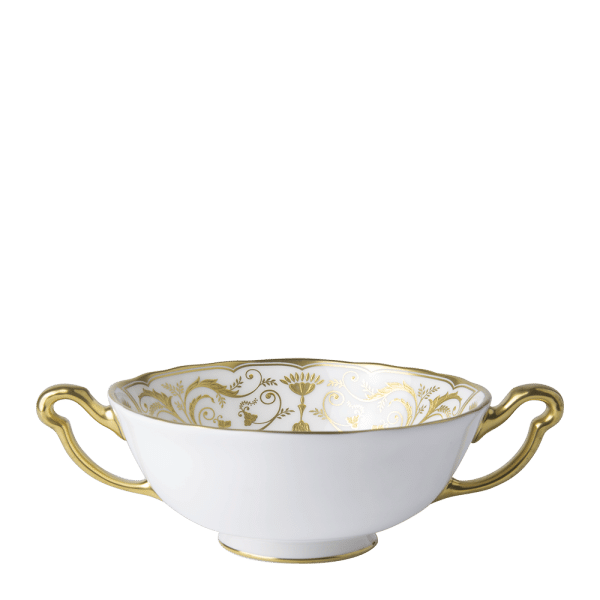 Regency White Fine Bone China Tableware Cream Soup Cup