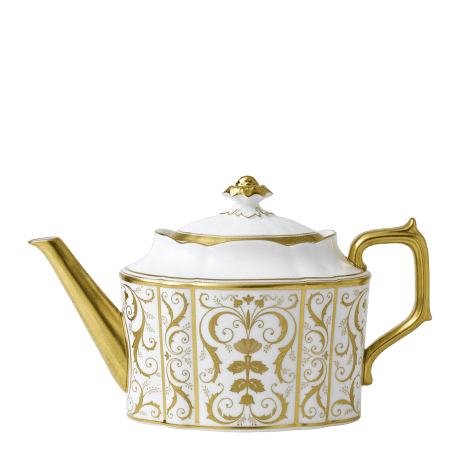 Regency White Fine Bone China Tableware Teapot