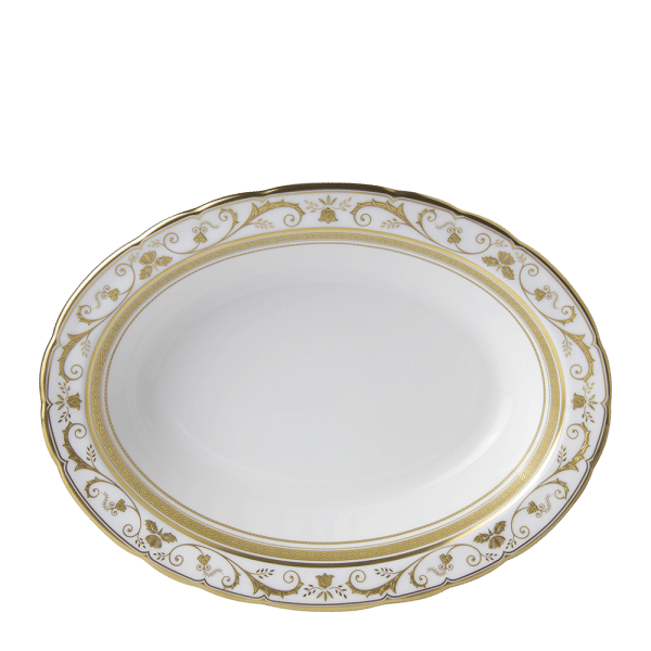 Regency White Fine Bone China Tableware Open Vegetable Dish