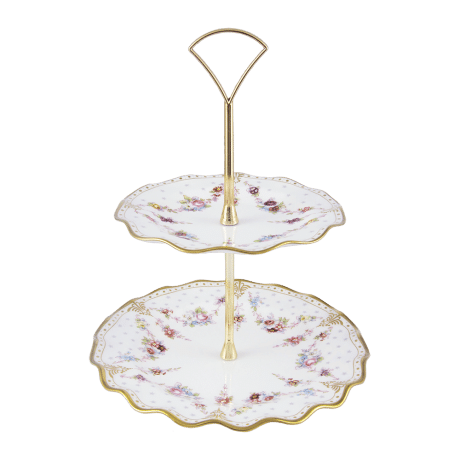 Royal Antoinette Fine Bone China Tableware Cake Stand