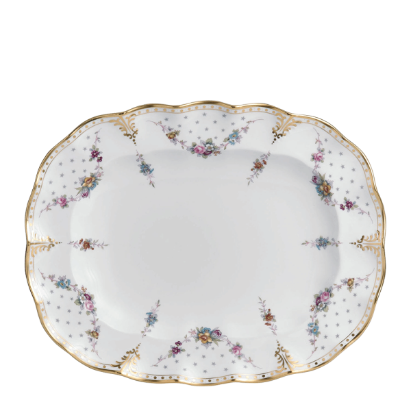 Royal Antoinette Fine Bone China Tableware Oval Dish