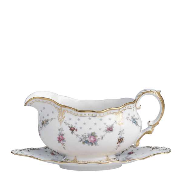 Royal Antoinette Fine Bone China Tableware Sauce Boat