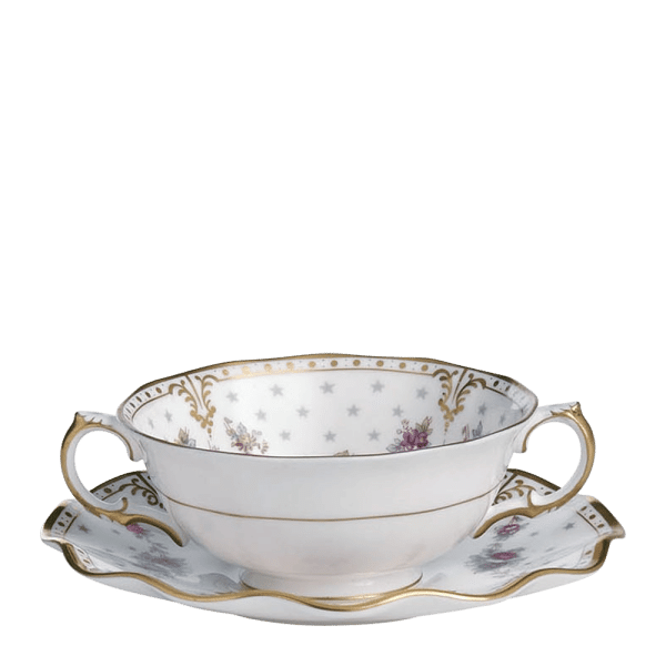 Royal Antoinette Fine Bone China Tableware Cream Soup Cup