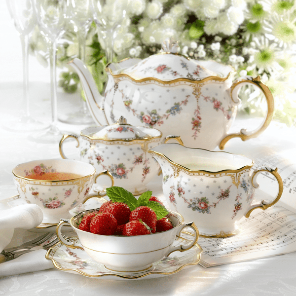 oyal Antoinette Fine Bone China Tableware afternoon tea