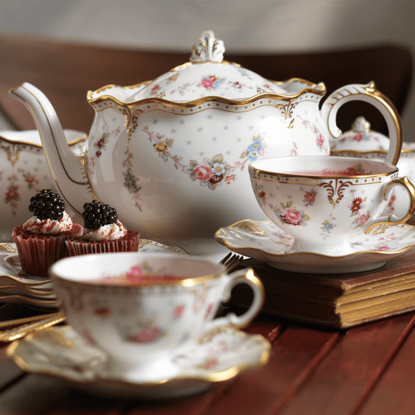 oyal Antoinette Fine Bone China Tableware afternoon tea