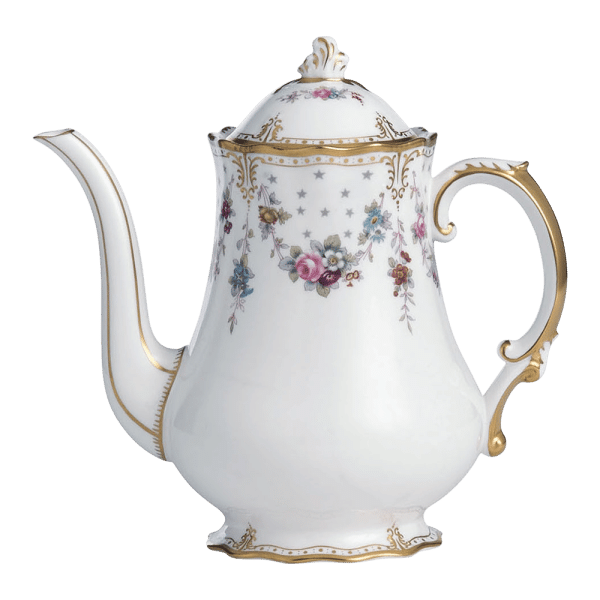 Royal Antoinette Fine Bone China Tableware Coffee Pot