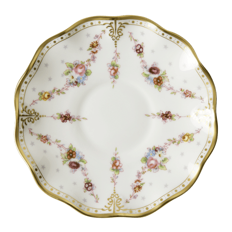 Royal Antoinette Fine Bone China Tableware Saucer