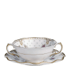 Royal Antoinette Fine Bone China Tableware Cream Soup Saucer