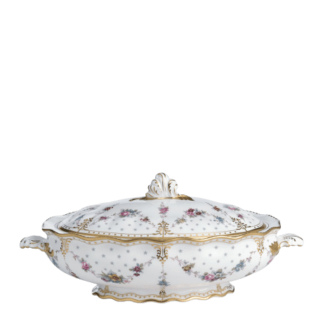 Royal Antoinette Fine Bone China Tableware Soup Tureen