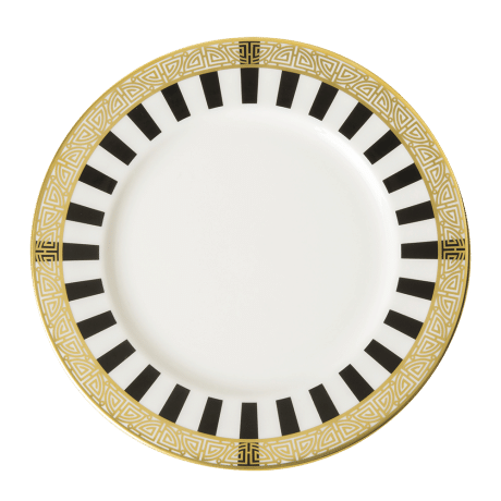 Satori Black Fine Bone China Plate