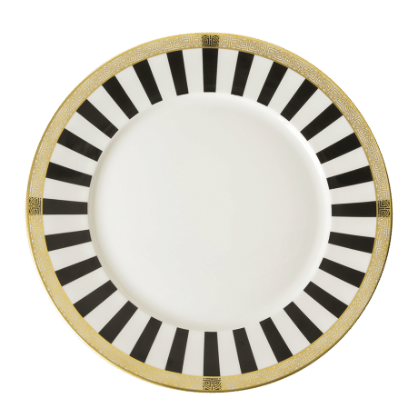 Satori Black Fine Bone China Plate