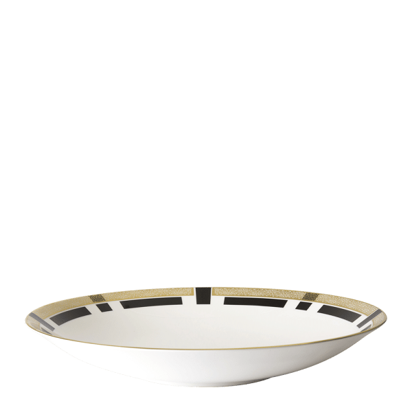 Satori Black Fine Bone China Coupe Bowl