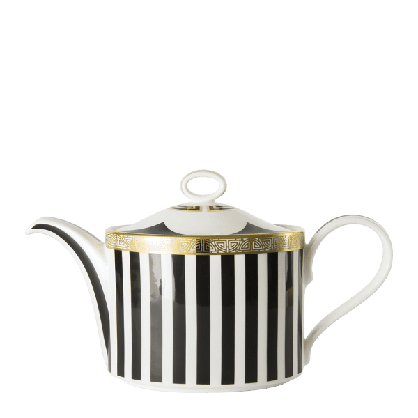 Satori Black Fine Bone China Teapot