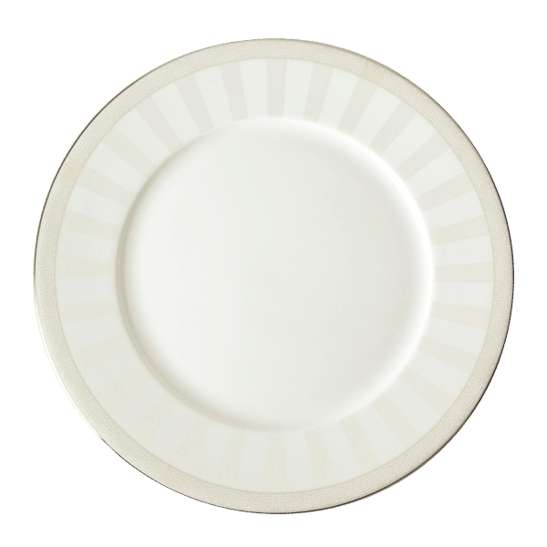 Satori Pearl and Silver Fine Bone China Plate