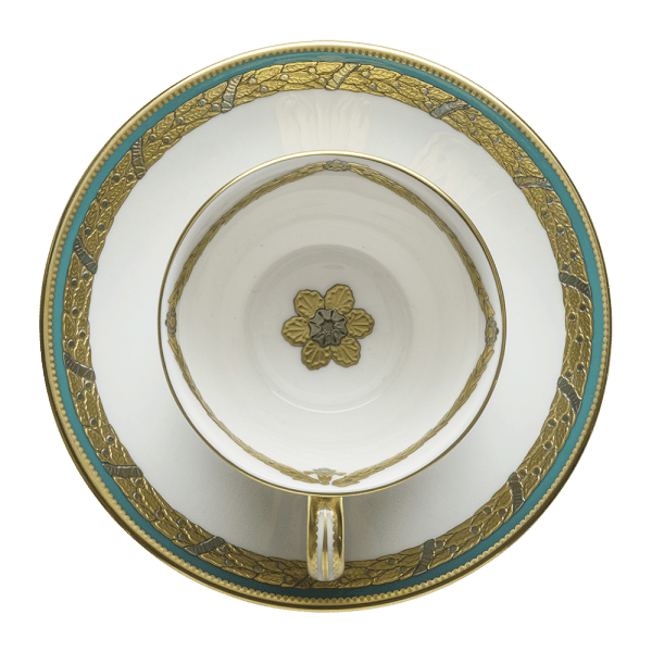 Turquoise Palace Fine Bone China Tableware Teacup