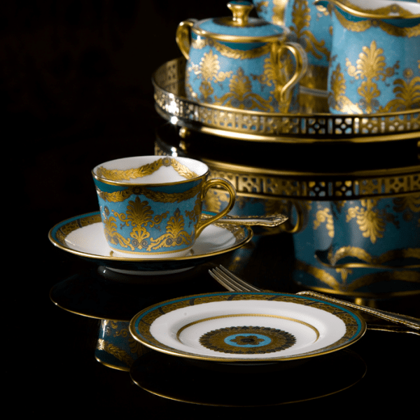 Turquoise Palace Fine Bone China Tableware Teacup