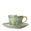 Turquoise Palace Fine Bone China Tableware Saucer