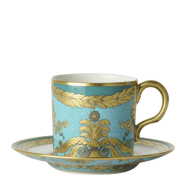 Turquoise Palace Fine Bone China Tableware Coffee Cup