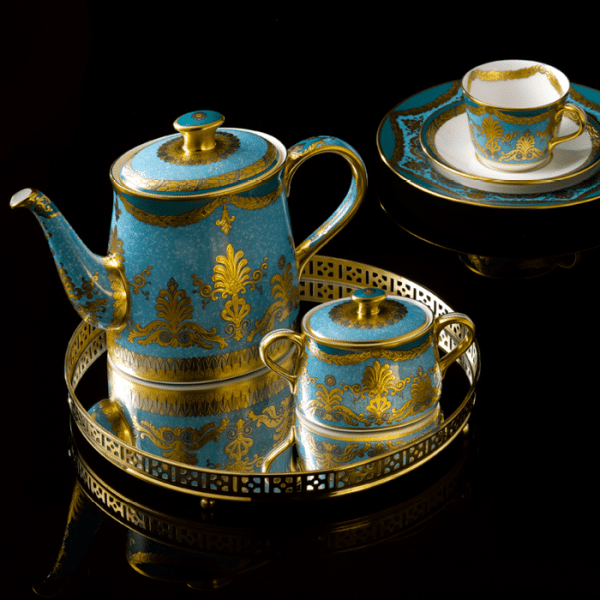 Turquoise Palace Fine Bone China Tableware Afternoon Tea