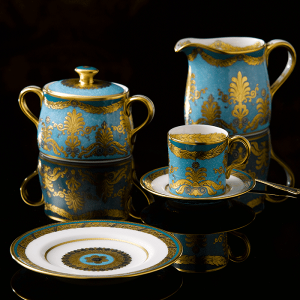 Turquoise Palace Fine Bone China Tableware Afternoon Tea