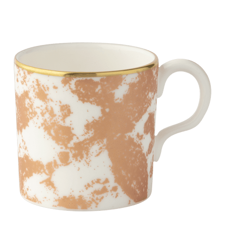 Crushed Velvet Copper Coffee Cup (85ml) Product Image