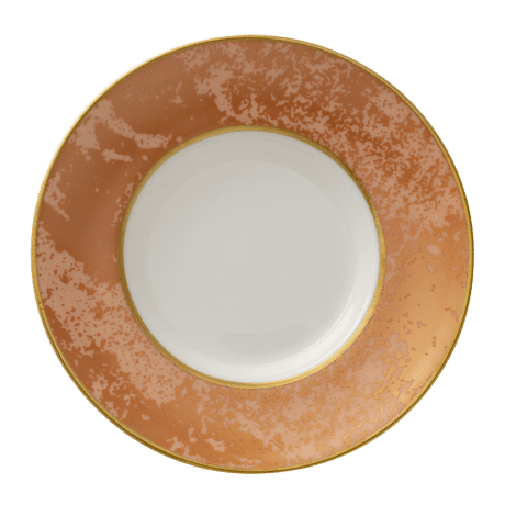 Crushed Velvet Copper Coffee Saucer (11.5cm) Product Image