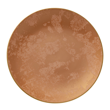Crushed Velvet Copper Salad Plate (21cm) Product Image