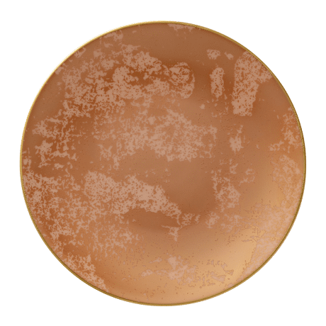 Crushed Velvet Copper Side Plate (16cm) Product Image
