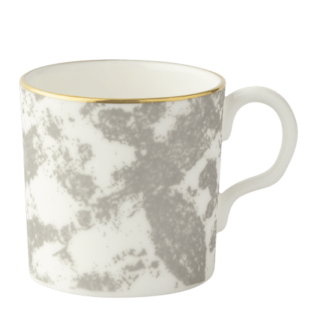 Crushed Velvet Grey Coffee Cup (85ml) Product Image