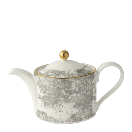 Crushed Velvet Grey Teapot (500ml) Product Image