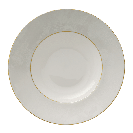 Crushed Velvet Pearl Rimmed Bowl (27cm) Product Image