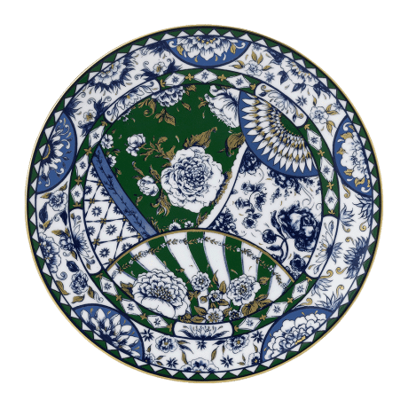 Victorias Garden Fine Bone China Dinner Plate