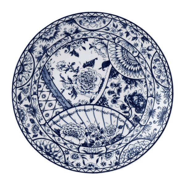 Victorias Garden Fine Bone China Dinner Plate