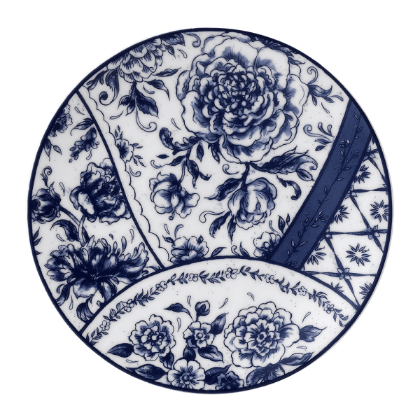 Victorias Garden Fine Bone China Side Plate