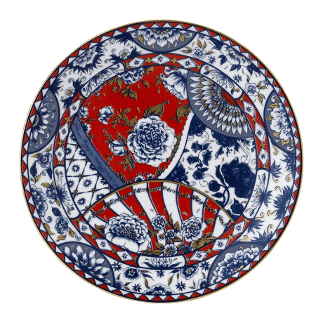 Victorias Garden Fine Bone China Dinner Plate