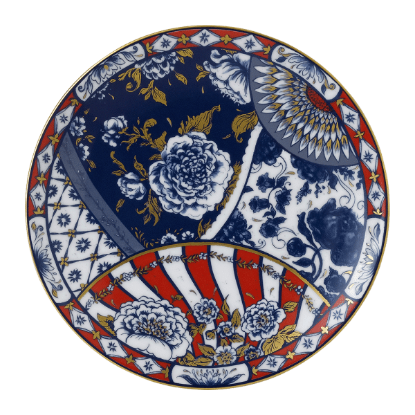 Victorias Garden Fine Bone China Salad Plate