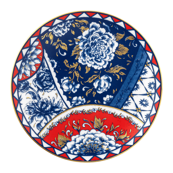 Victorias Garden Fine Bone China Side Plate