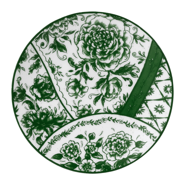 Victorias Garden Fine Bone China Side Plate