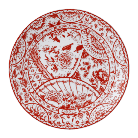 Victorias Garden Fine Bone China Dinner Plate