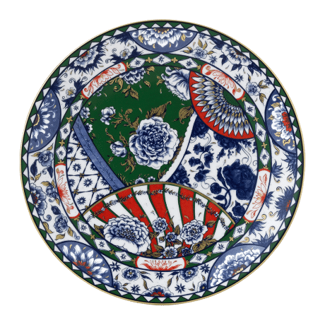 Victorias Garden Fine Bone China Dinner Plate