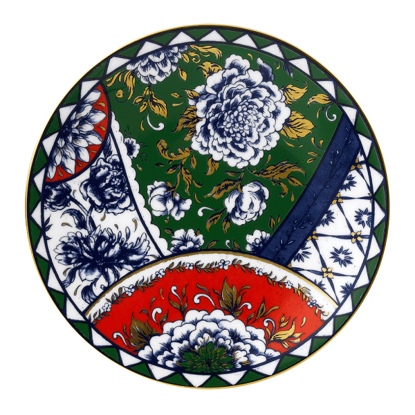 Victorias Garden Fine Bone China Side Plate