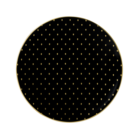 W1 Black Salad Plate (21cm) Product Image
