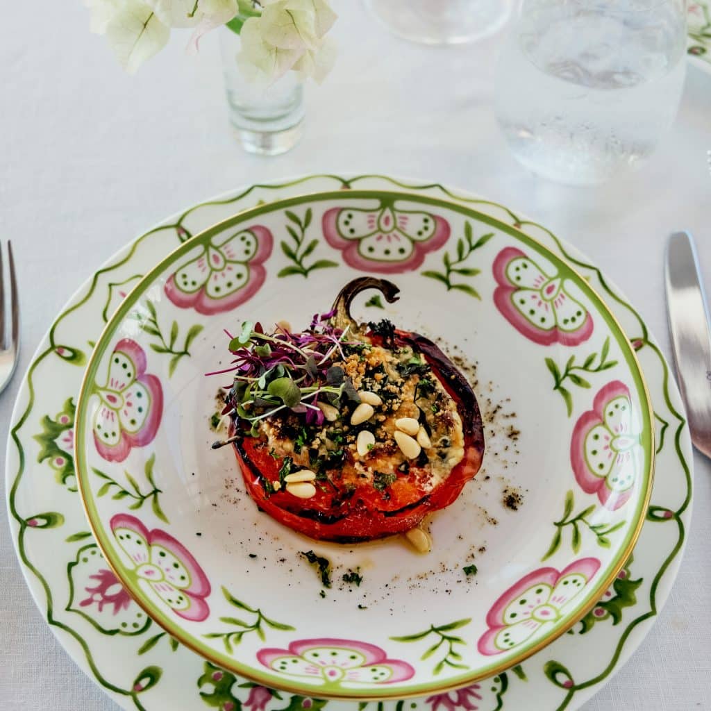 Cobblers Cove Hotel Restaurant Tableware