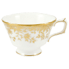 Arboretum Teacup Fine Bone China Tableware White and Gold