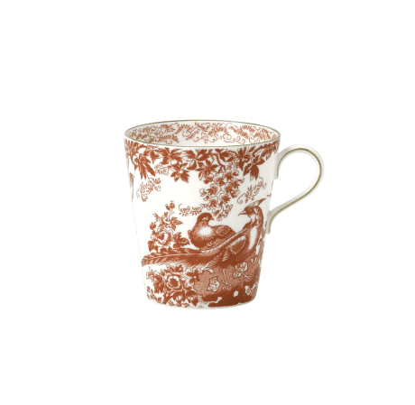 Aves Red Fine Bone China Mug