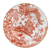 Aves Red Fine Bone China Dinner Plate