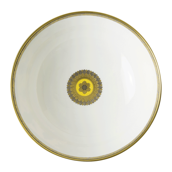 Amber Palace Gold Fine Bone China Tableware Salad Bowl